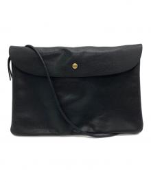 CLASKA（クラスカ）の古着「レザーサコッシュ」｜ブラック