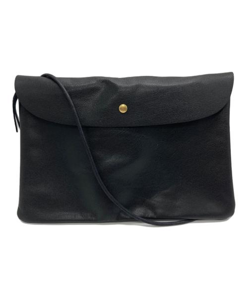 CLASKA（クラスカ）CLASKA (クラスカ) レザーサコッシュ ブラックの古着・服飾アイテム