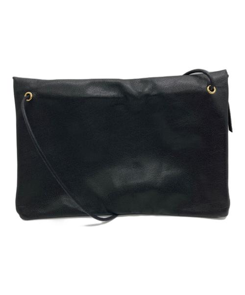 CLASKA（クラスカ）CLASKA (クラスカ) レザーサコッシュ ブラックの古着・服飾アイテム