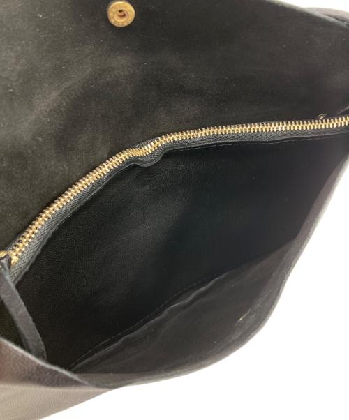 CLASKA（クラスカ）CLASKA (クラスカ) レザーサコッシュ ブラックの古着・服飾アイテム