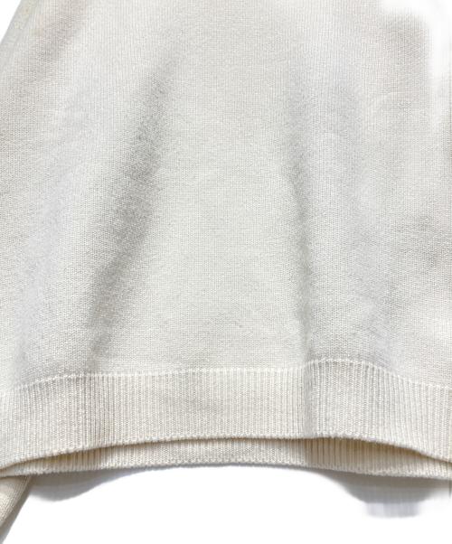 DEUXIEME CLASSE（ドゥーズィエム クラス）Deuxieme Classe (ドゥーズィエム クラス) ミドルゲージ クルーネックプルオーバー ベージュ サイズ:表記なしの古着・服飾アイテム