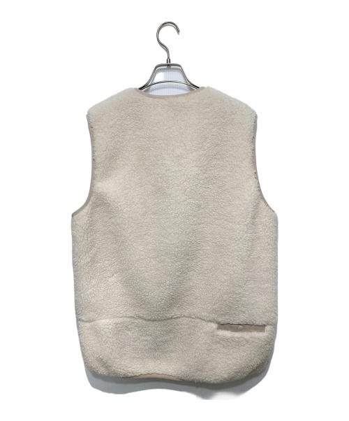 TravisMathew（トラヴィスマシュー）TravisMathew (トラヴィスマシュー) ボアベスト アイボリー サイズ:Ⅼの古着・服飾アイテム