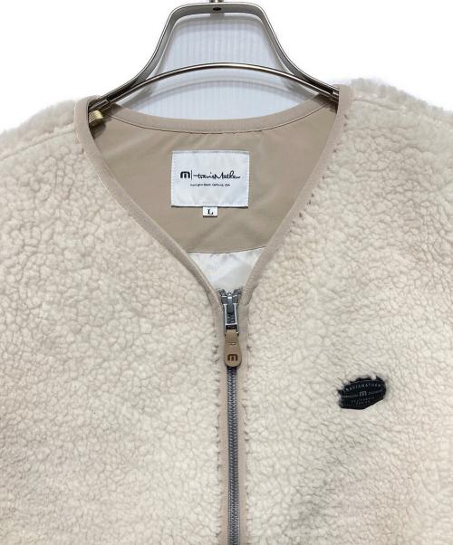 TravisMathew（トラヴィスマシュー）TravisMathew (トラヴィスマシュー) ボアベスト アイボリー サイズ:Ⅼの古着・服飾アイテム