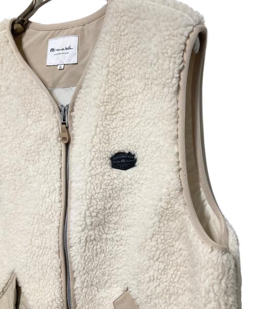 TravisMathew（トラヴィスマシュー）TravisMathew (トラヴィスマシュー) ボアベスト アイボリー サイズ:Ⅼの古着・服飾アイテム