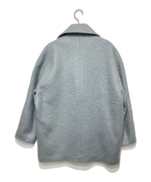 STUNNING LURE（スタニングルアー）STUNNING LURE (スタニングルアー) モヘアミドルコート ブルー サイズ:1の古着・服飾アイテム