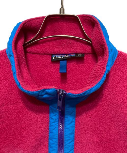 Patagonia（パタゴニア）Patagonia (パタゴニア) ハーフジッププルオーバーフリース ピンク サイズ:XLの古着・服飾アイテム