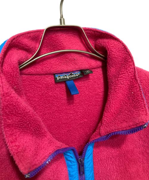 Patagonia（パタゴニア）Patagonia (パタゴニア) ハーフジッププルオーバーフリース ピンク サイズ:XLの古着・服飾アイテム