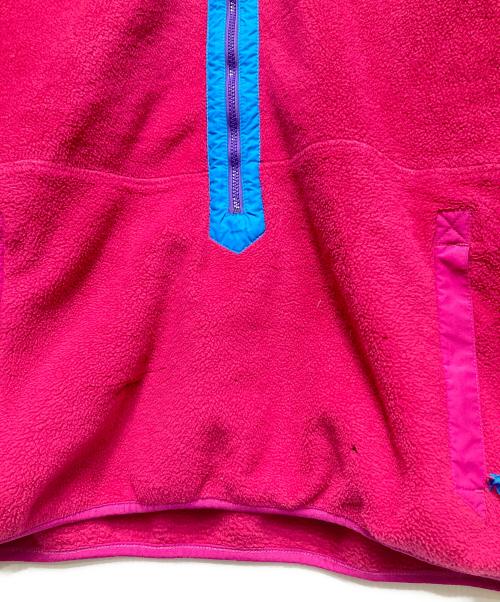 Patagonia（パタゴニア）Patagonia (パタゴニア) ハーフジッププルオーバーフリース ピンク サイズ:XLの古着・服飾アイテム