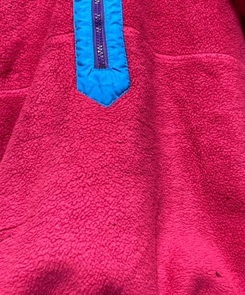 Patagonia（パタゴニア）Patagonia (パタゴニア) ハーフジッププルオーバーフリース ピンク サイズ:XLの古着・服飾アイテム