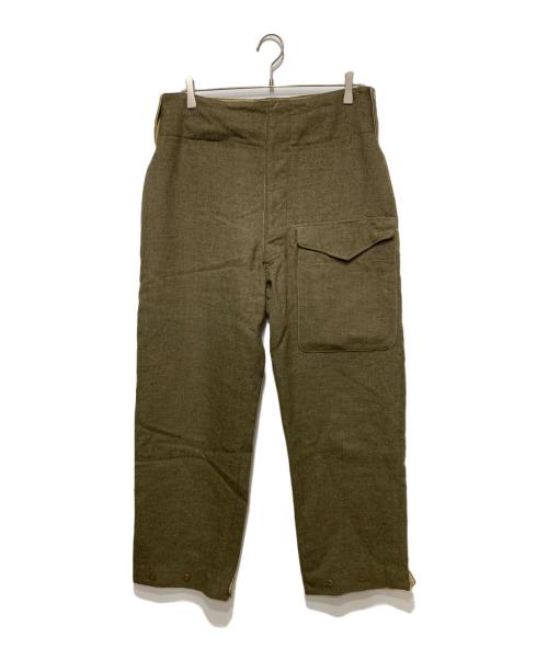 CANADIAN ARMY/カナダ軍（カナディアンアーミー）CANADIAN ARMY/カナダ軍 (カナディアンアーミー) /Battle Dress Wool Trousers/ウールパンツ カーキ サイズ:印字消えの古着・服飾アイテム