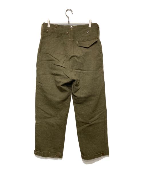 CANADIAN ARMY/カナダ軍（カナディアンアーミー）CANADIAN ARMY/カナダ軍 (カナディアンアーミー) /Battle Dress Wool Trousers/ウールパンツ カーキ サイズ:印字消えの古着・服飾アイテム