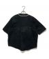 Aape BY A BATHING APE (エーエイプ バイ アベイシングエイプ) AAPE BASEBALL SHORT SLEEVE SHIRT/ベースボールシャツ ブラック サイズ:Ｍ：6000円