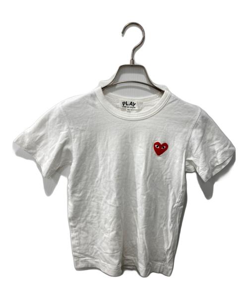 PLAY COMME des GARCONS（プレイコムデギャルソン）PLAY COMME des GARCONS (プレイコムデギャルソン) Tシャツ ホワイト サイズ:SSの古着・服飾アイテム