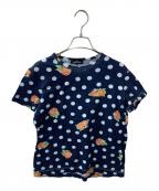 tricot COMME des GARCONSトリココムデギャルソン）の古着「ドットTee」｜ネイビー