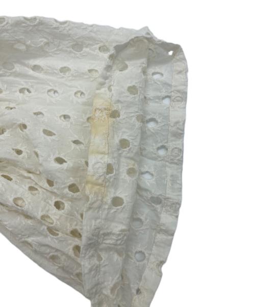 freada（フリーダ）freada (フリーダ) カットワーク刺繍ワンピース ホワイト サイズ:freeの古着・服飾アイテム