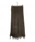 Plage (プラージュ) Fibril ギャザーロングスカート4 ブラウン サイズ:38：3500円