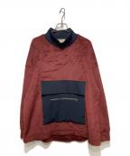 CULLNIクルニ）の古着「ニットソー/モクネックファーニット」｜ブラウン