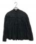 SCYE（サイ）の古着「リネンタックロングスリーブブラウス」｜ブラック
