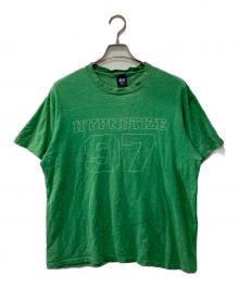 stussy（ステューシー）の古着「90s/紺タグ/HYPNOTIZE/tシャツ」｜グリーン