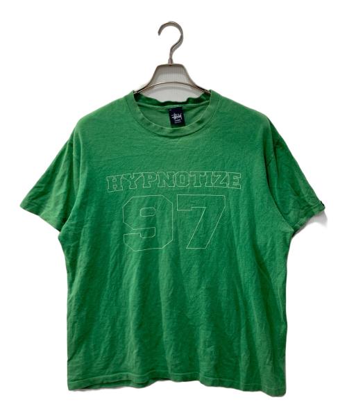 stussy（ステューシー）stussy (ステューシー) 90s/紺タグ/HYPNOTIZE/tシャツ グリーン サイズ:Lの古着・服飾アイテム