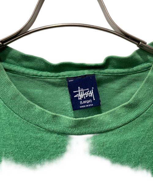 stussy（ステューシー）stussy (ステューシー) 90s/紺タグ/HYPNOTIZE/tシャツ グリーン サイズ:Lの古着・服飾アイテム