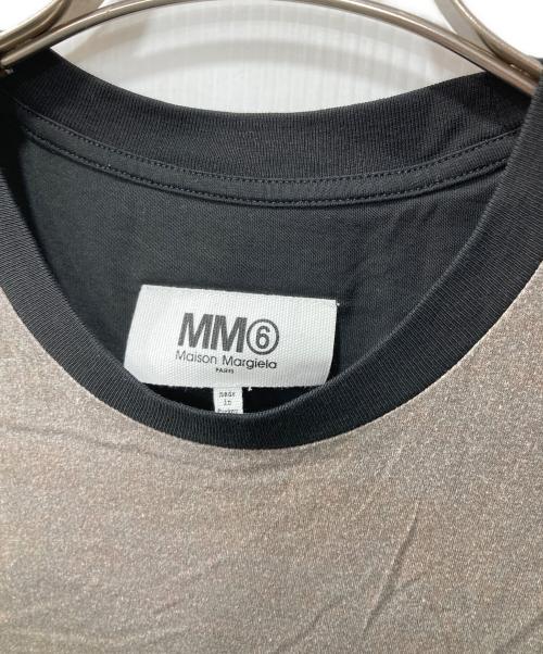 MM6 Maison Margiela（エムエムシックスメゾンマルジェラ）MM6 Maison Margiela (エムエムシックスメゾンマルジェラ) ロングタンクトップ ブラウン×ブラック サイズ:Sの古着・服飾アイテム