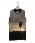 MM6 Maison Margiela（エムエムシックスメゾンマルジェラ）の古着「ロングタンクトップ」｜ブラウン×ブラック