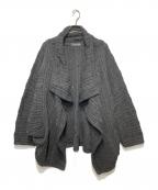 ISSEY MIYAKEイッセイミヤケ）の古着「アーカイブドルマンニットジャケット」｜グレー