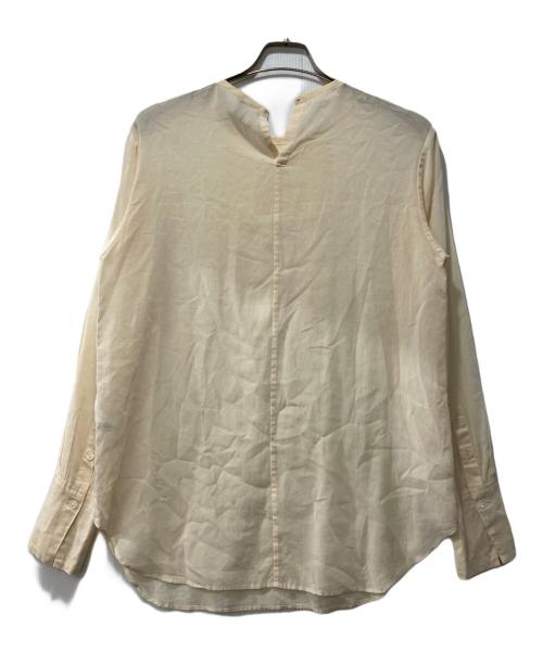 6(ROKU) BEAUTY&YOUTH（ロク ビューティーアンドユース）6(ROKU) BEAUTY&YOUTH (ロク ビューティーアンドユース) COTTON SUKE SHIRT/ｼｬﾂ ベージュ サイズ:表記なしの古着・服飾アイテム