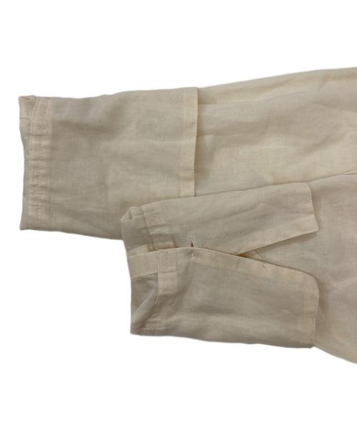 6(ROKU) BEAUTY&YOUTH（ロク ビューティーアンドユース）6(ROKU) BEAUTY&YOUTH (ロク ビューティーアンドユース) COTTON SUKE SHIRT/ｼｬﾂ ベージュ サイズ:表記なしの古着・服飾アイテム