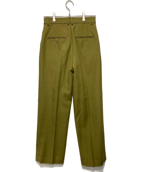 H BEAUTY&YOUTH（エイチ ビューティー&ユース）H BEAUTY&YOUTH (エイチ ビューティー&ユース) HW DRY W TUCK PT カーキ サイズ:Ｍの古着・服飾アイテム