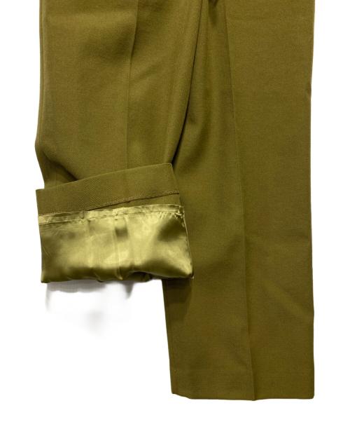 H BEAUTY&YOUTH（エイチ ビューティー&ユース）H BEAUTY&YOUTH (エイチ ビューティー&ユース) HW DRY W TUCK PT カーキ サイズ:Ｍの古着・服飾アイテム