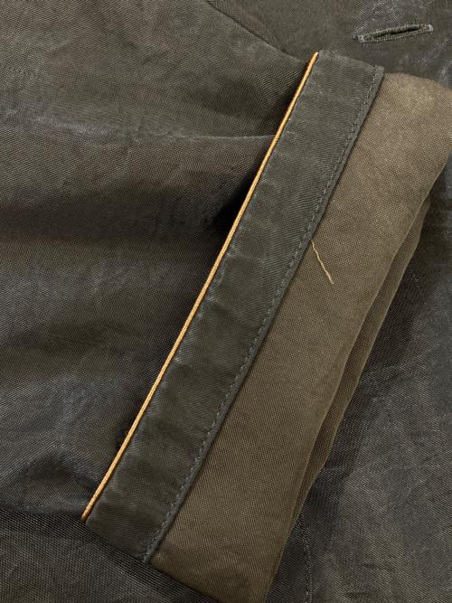 6(ROKU) BEAUTY&YOUTH（ロク ビューティーアンドユース）6(ROKU) BEAUTY&YOUTH (ロク ビューティーアンドユース) SATIN PIPING SHIRT/シャツ ブラウン サイズ:表記なしの古着・服飾アイテム