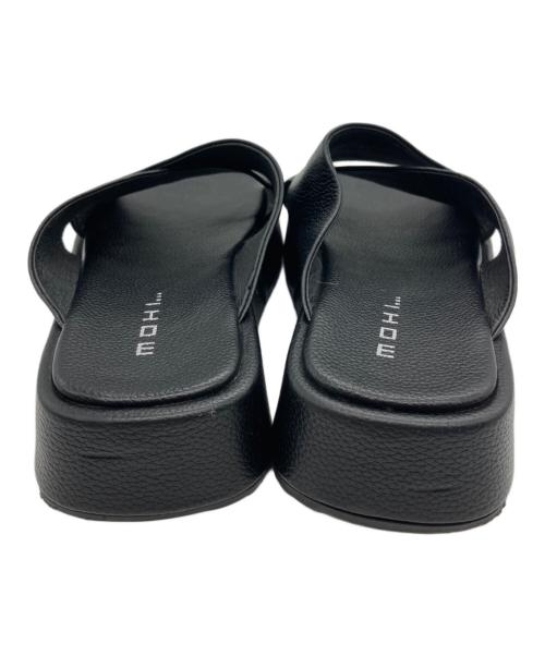 MOHI（モヒ）MOHI (モヒ) サンダル ブラック サイズ:38の古着・服飾アイテム