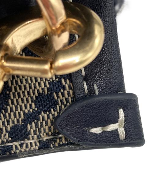 TORY BURCH（トリーバーチ）TORY BURCH (トリーバーチ) ショルダーバッグ/Monogram jacquard MiniShoulder ネイビーの古着・服飾アイテム