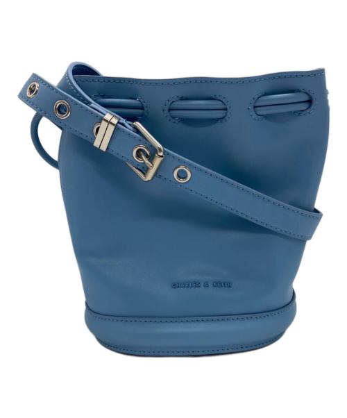 CHARLES & KEITH（チャールズアンドキース）CHARLES & KEITH (チャールズアンドキース) ショルダーバッグ ブルーの古着・服飾アイテム