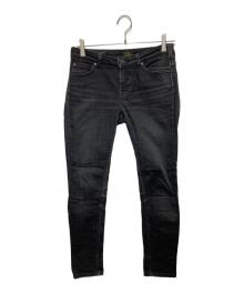 LEE×Vivienne Westwood ANGLOMANIA（リー×ヴィヴィアンウエストウッドアングロマニア）の古着「スキニーデニムパンツ」｜ブラック