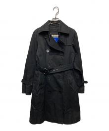 BURBERRY BLUE LABEL（バーバリー ブルー レーベル）の古着「ライナー付トレンチコート」｜ブラック