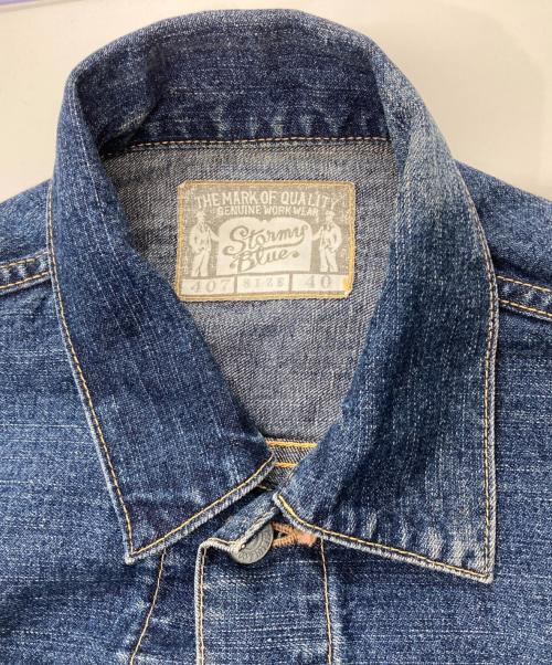 STORMY BLUE（ストーミーブルー）STORMY BLUE (ストーミーブルー) 407デニムジャケット インディゴ サイズ:40の古着・服飾アイテム