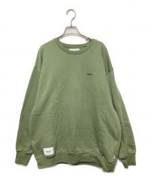 WTAPS（ダブルタップス）の古着「BLANK SWEATSHIRT/スウェット」｜カーキ