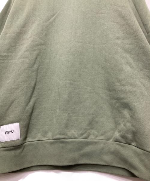 WTAPS（ダブルタップス）WTAPS (ダブルタップス) BLANK SWEATSHIRT/スウェット カーキ サイズ:04の古着・服飾アイテム