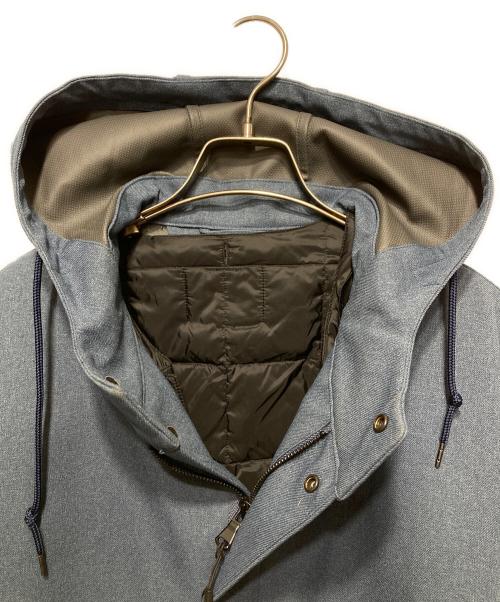 green label relaxing（グリーンレーベルリラクシング）green label relaxing (グリーンレーベルリラクシング) TAION (タイオン) ライナーダウン付フーデッドコート ネイビー サイズ:Sの古着・服飾アイテム