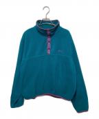 L.L.Beanエルエルビーン）の古着「フリースプルオーバージャケット」｜グリーン
