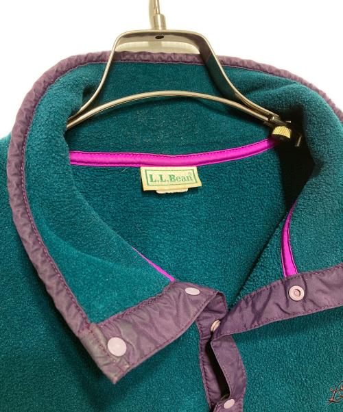 L.L.Bean（エルエルビーン）L.L.Bean (エルエルビーン) フリースプルオーバージャケット グリーン サイズ:不明の古着・服飾アイテム