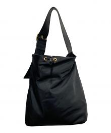 ORSETTO（オルセット）の古着「ナイロンワンハンドルバッグ」｜ブラック