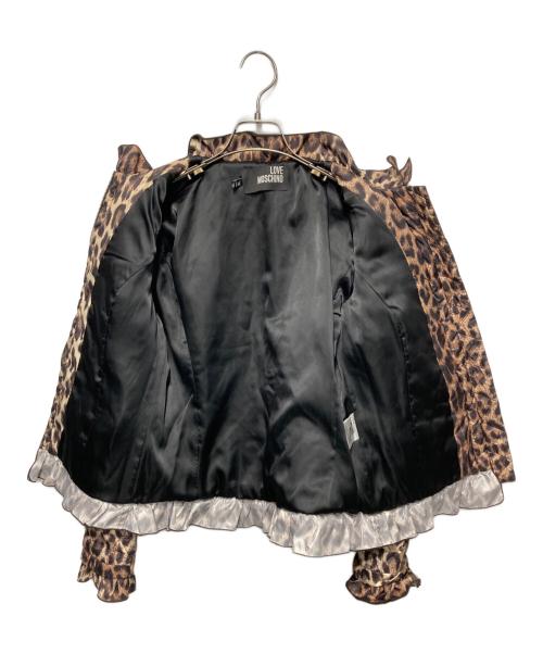 LOVE MOSCHINO（ラブモスキーノ）LOVE MOSCHINO (ラブモスキーノ) キルティングジャケット ベージュ サイズ:D38の古着・服飾アイテム