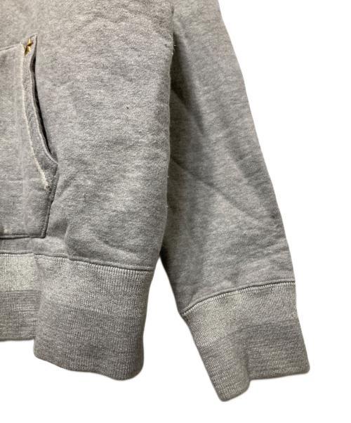 MARK&LONA（マークアンドロナ）MARK&LONA (マークアンドロナ) スカルジップパーカー グレー サイズ:Lの古着・服飾アイテム