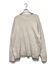 JOURNAL STANDARD（ジャーナルスタンダード）の古着「“フォックスブレンド” クルーネックニット」｜ベージュ