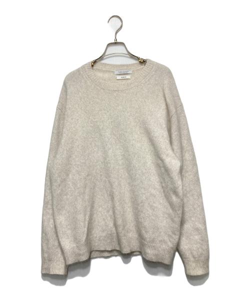 JOURNAL STANDARD（ジャーナルスタンダード）JOURNAL STANDARD (ジャーナルスタンダード) “フォックスブレンド” クルーネックニット ベージュ サイズ:Lの古着・服飾アイテム