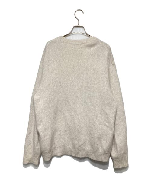JOURNAL STANDARD（ジャーナルスタンダード）JOURNAL STANDARD (ジャーナルスタンダード) “フォックスブレンド” クルーネックニット ベージュ サイズ:Lの古着・服飾アイテム